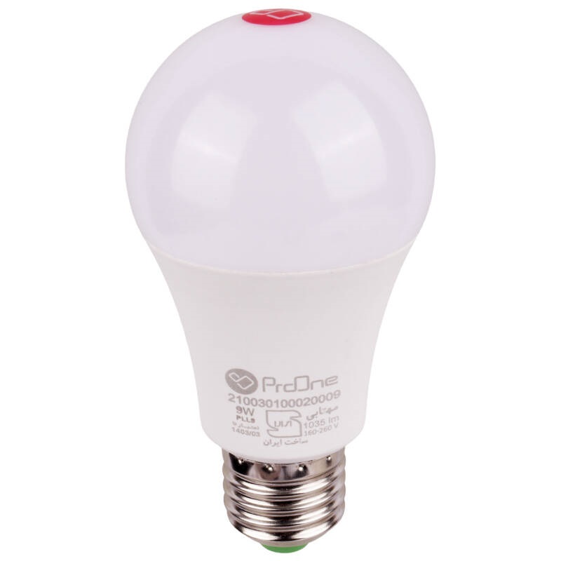 لامپ حبابی LED پرووان ProOne PLL9 E27 9W