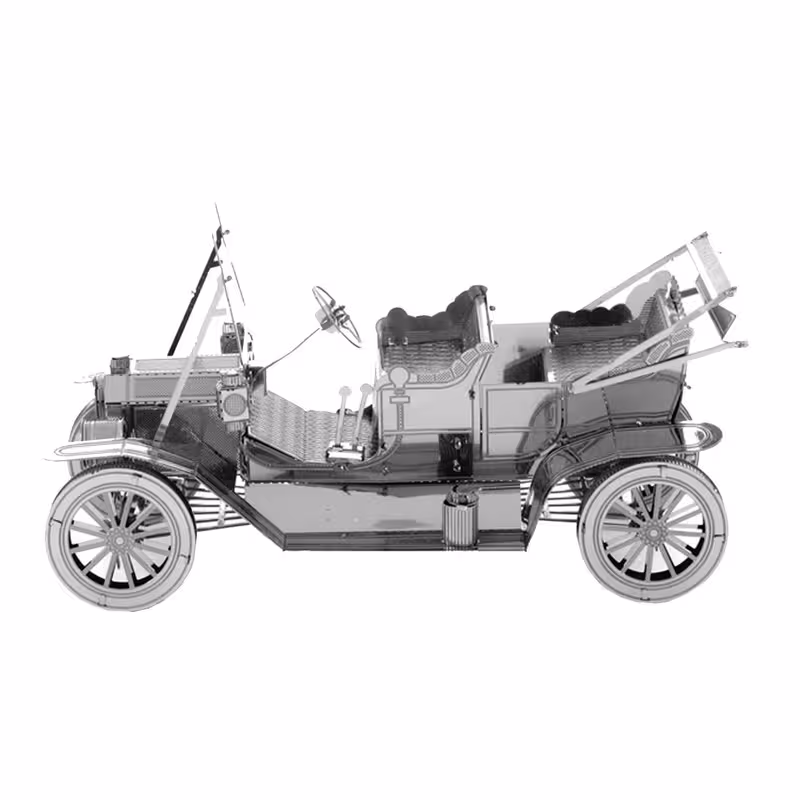 پازل فلزی سه بعدی مدل Vintage Car | چاوه