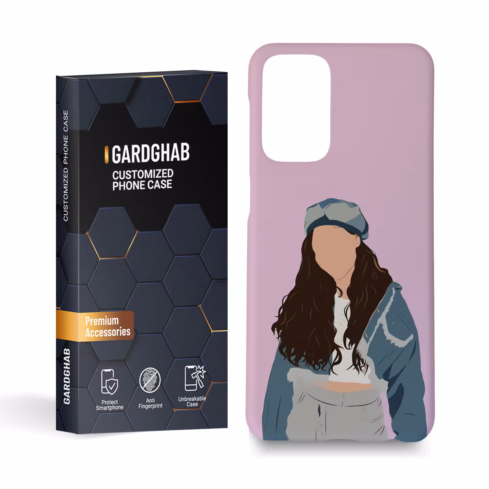 کاور گارد قاب مدل دخترانه مناسب برای گوشی موبایل سامسونگ galaxy a23