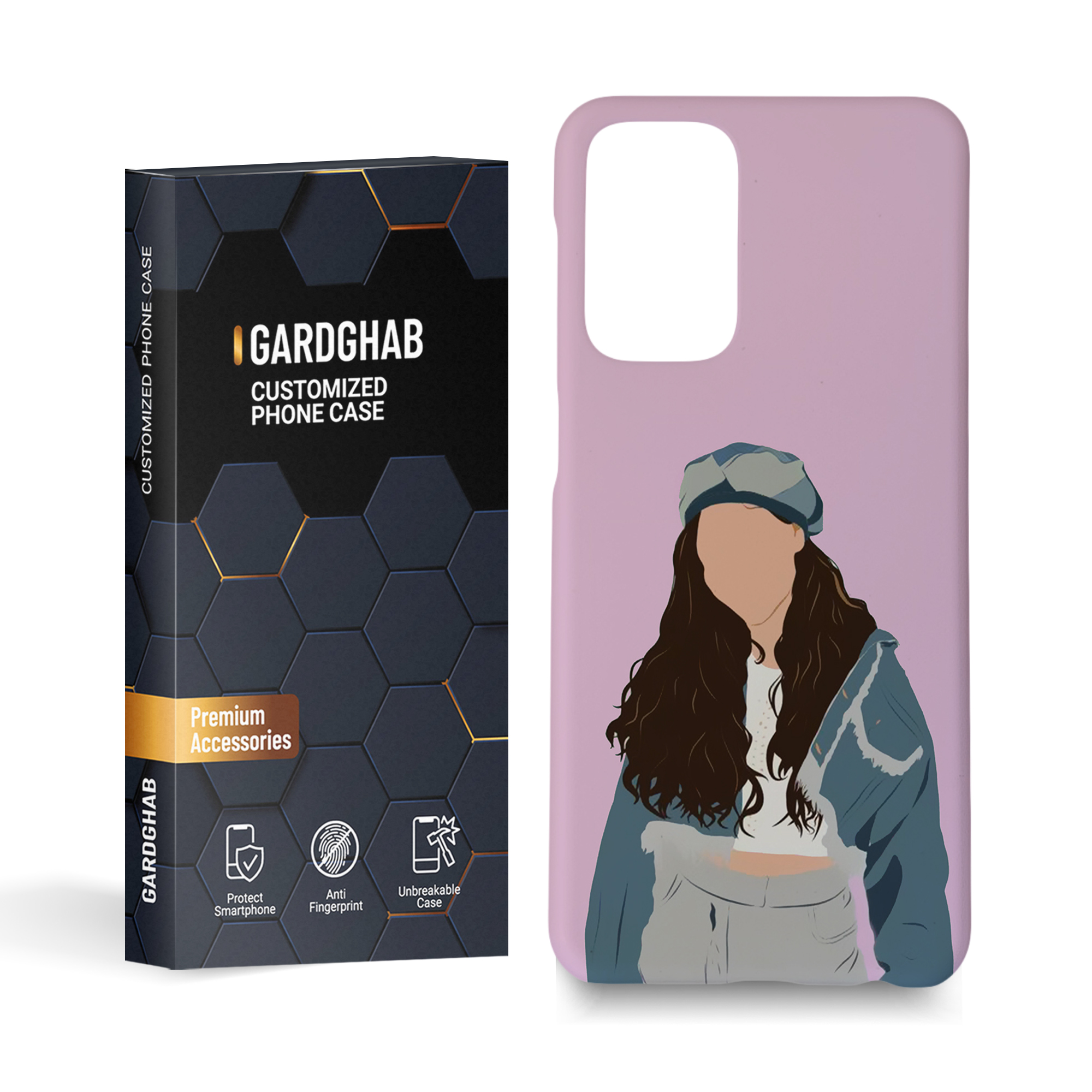  کاور گارد قاب مدل دخترانه مناسب برای گوشی موبایل سامسونگ galaxy a23