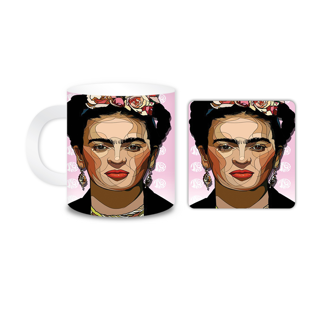 ماگ مدل فریدا کد 1239 به همراه زیر لیوانی