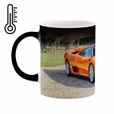 ماگ حرارتی طرح ماشین Lamborghini diablo مدل mgph15663
