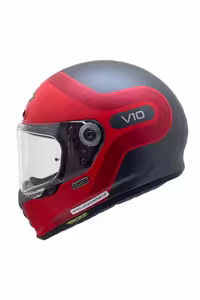 کلاه کاسکت موتورسیکلت چند رنگ V10 ایمنی انگور MC1SF HJC