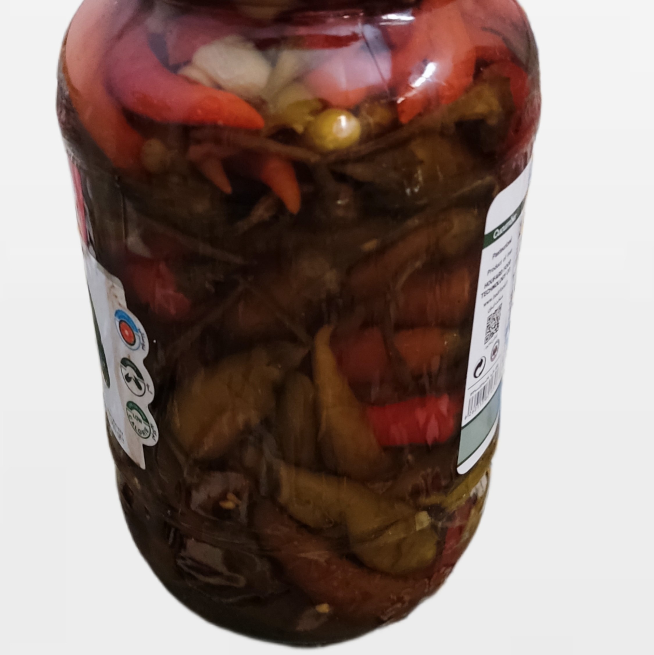 ترشی فلفل تند خانگی در وزن های مختلف بسیار تند و خوش طعم 