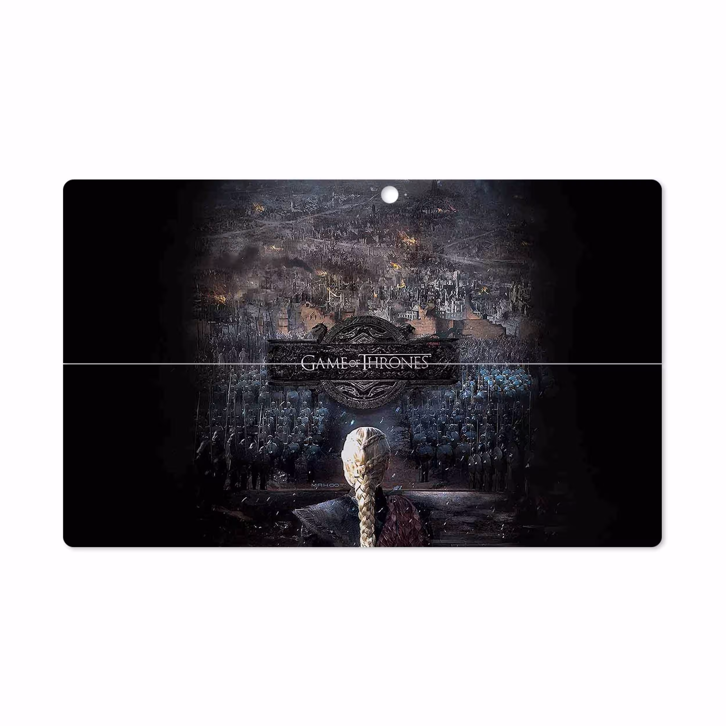 برچسب پوششی ماهوت مدل Game of Thrones مناسب برای تبلت مایکروسافت Surface Pro 2 2013