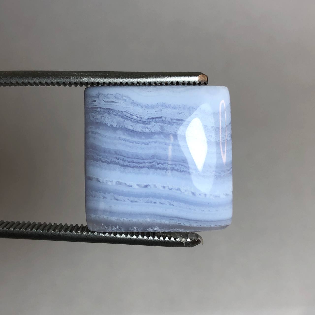 نگین بلولس آگات طبیعی چهارگوش زیبا 240487