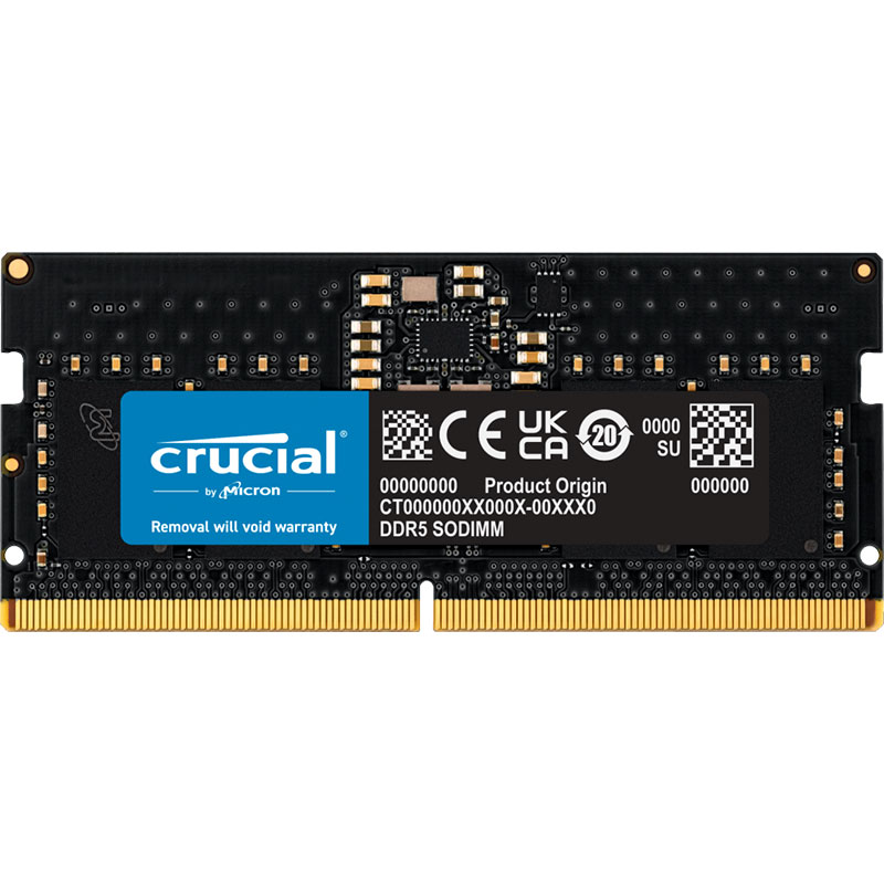 خرید رم لپ تاپ CRUCIAL مدل 16GB DDR5 4800 SODIMM CL40