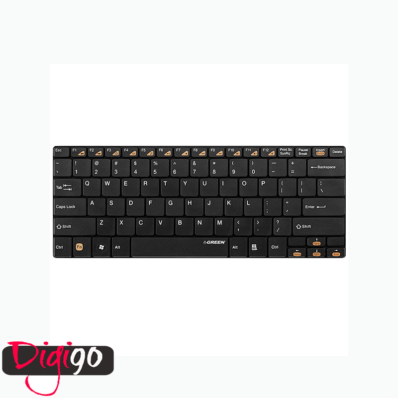 کیبورد مدل GK-102W گرین با حروف فارسی | آرکا 90