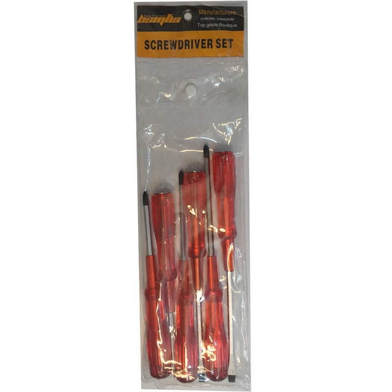 پیچ گوشتی ضربه خور بی تی اس ام مدل BSMTIS-F14 بسته 6 عددی