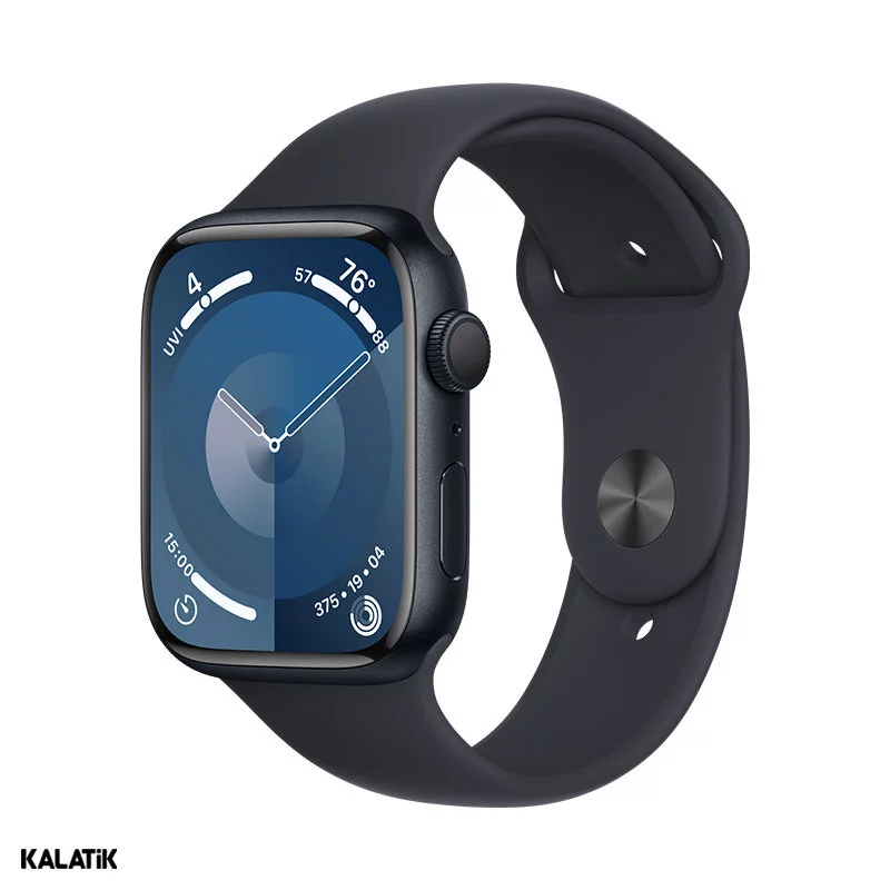 اپل واچ سری 9 مدل 45mm بدنه آلومینیوم با بند سیلیکونی