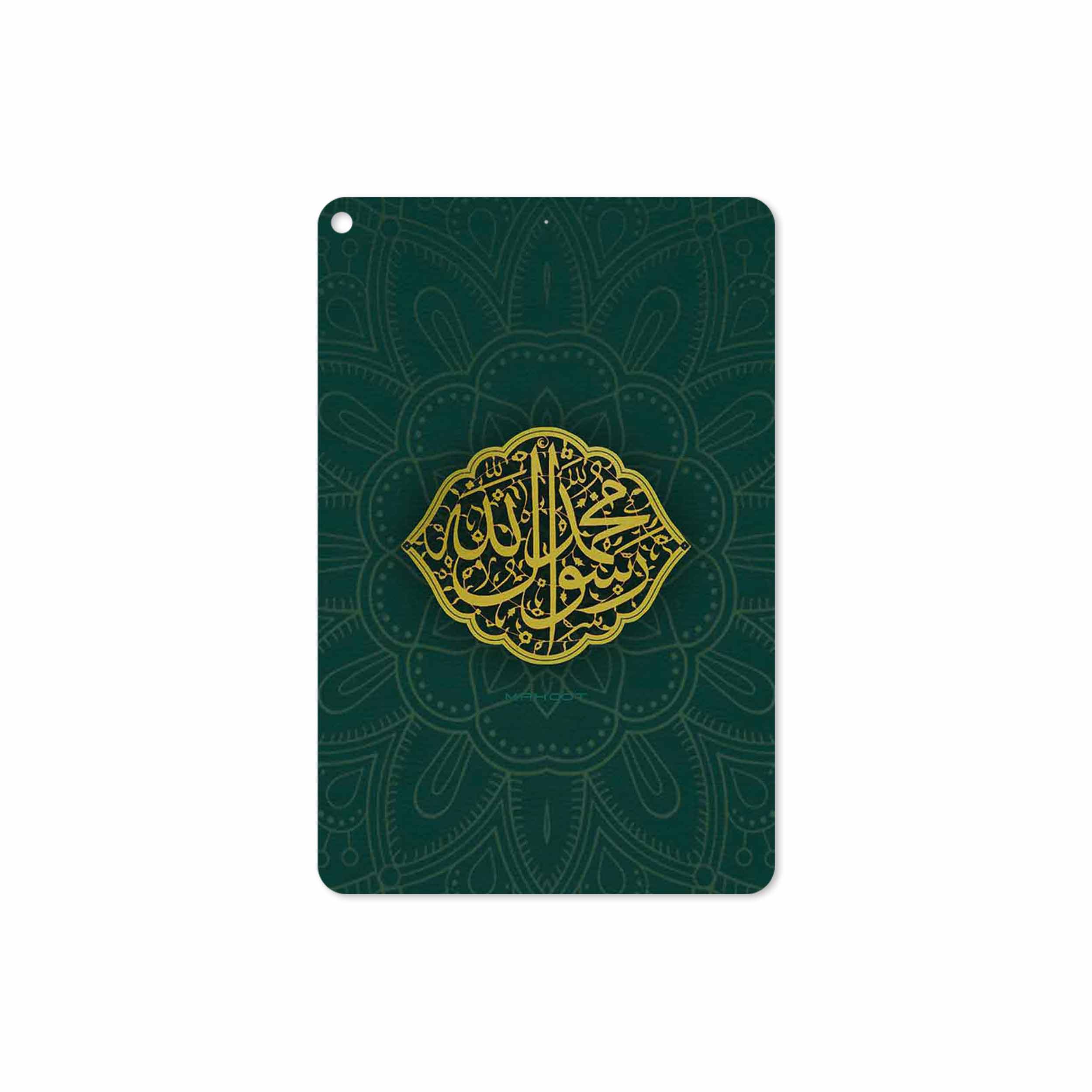 برچسب پوششی ماهوت مدل Mohammad-Rasool-Allah مناسب برای تبلت اپل iPad mini (GEN 5) 2019 A2126