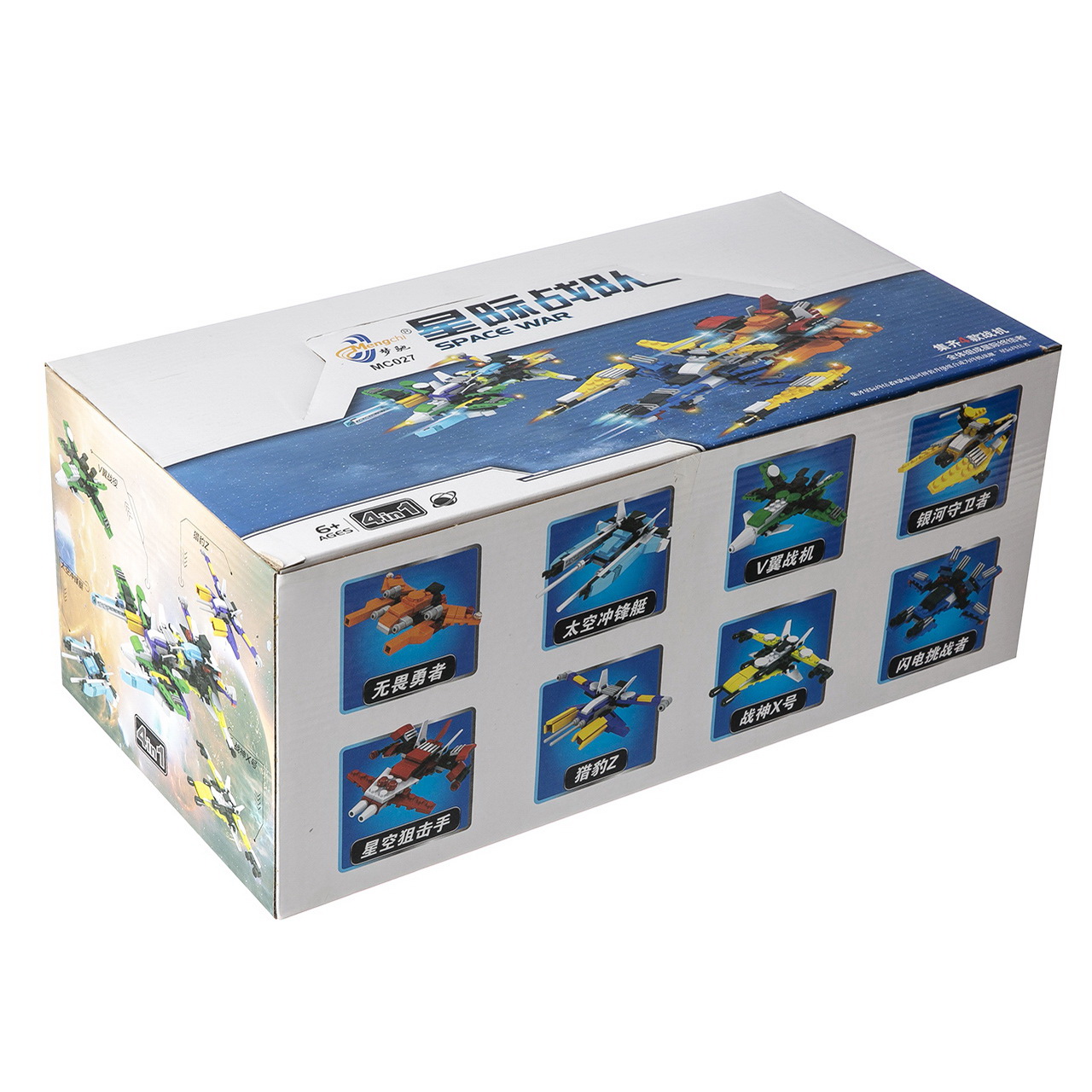  ساختني منگچی مدل MC027 طرح Space War مجموعه 8 عددي 