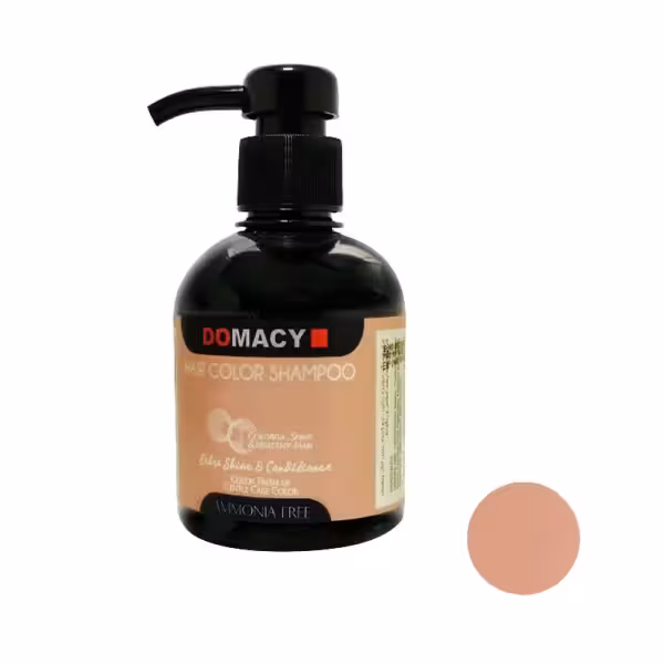 دوماسی شامپورنگ شماره9.16حجم300ml رنگ کرم صورتی