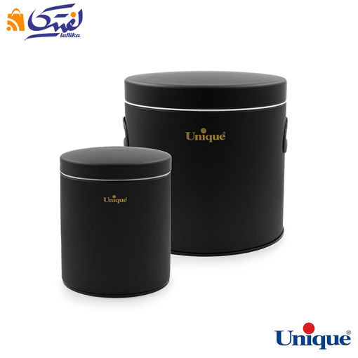 سطل قند و شکر یونیک مشکی UN-1614