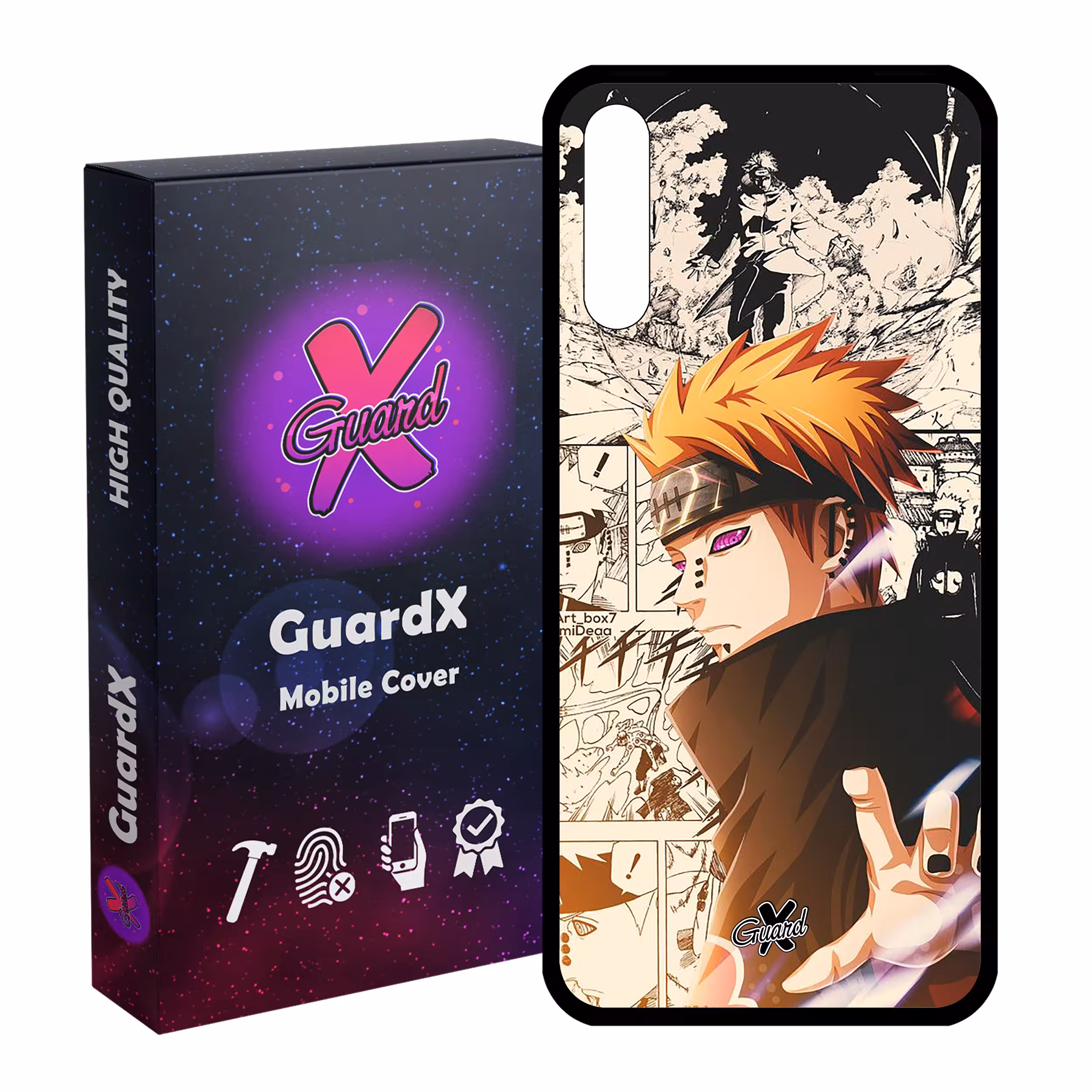 کاور گارد ایکس طرح Anime مدل Glass10378 مناسب برای گوشی موبایل سامسونگ Galaxy A30s / A50 / A50s