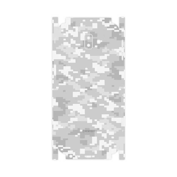 برچسب پوششی ماهوت مدل Army-Snow-Pixel-FullSkin مناسب برای گوشی موبایل سامسونگ Galaxy J6 Plus