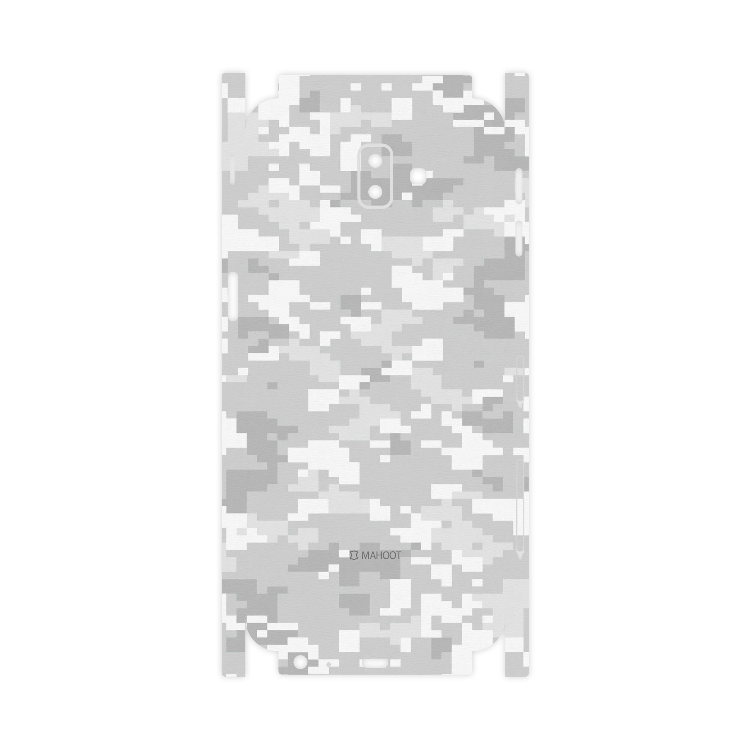 برچسب پوششی ماهوت مدل Army-Snow-Pixel-FullSkin مناسب برای گوشی موبایل سامسونگ Galaxy J6 Plus
