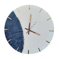 ساعت دیواری رزینی مدل آرت دکو