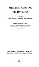 خرید و دانلود نسخه کامل کتاب Organic Coating Technology, Volume 1 - Pdf