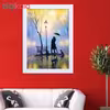 تابلو گالری استاربوی طرح عاشقانه مدل هنری HL334