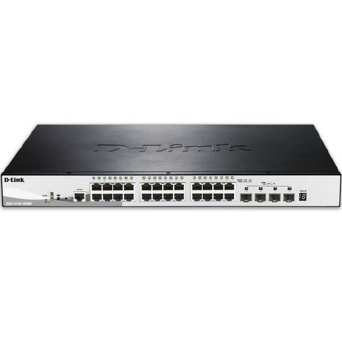 سوئیچ 28 پورت و اسمارت دی لینک دی جی اس 1510 28 ایکس ام پی