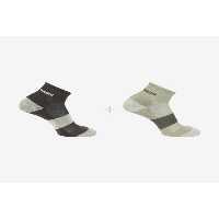 جوراب سبز مردانه و زنانه 2 PACK اورجینال Salomon