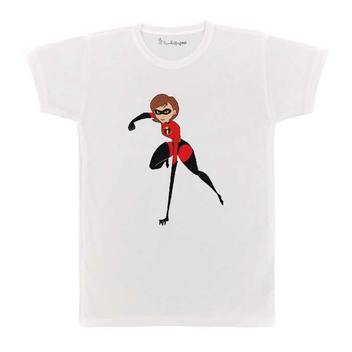 تی شرت آستین کوتاه بچگانه پرمانه طرح شگفت انگیزان کد pmt.6323