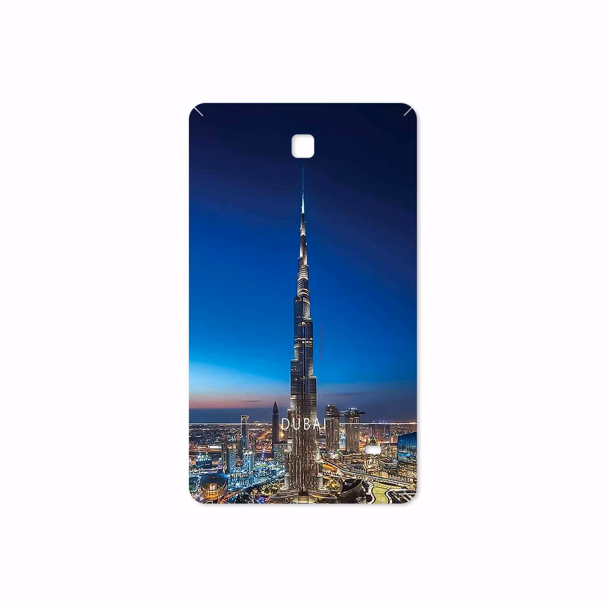 برچسب پوششی ماهوت مدل Dubai City مناسب برای تبلت سامسونگ Galaxy Tab 4 7.0 2014 T230