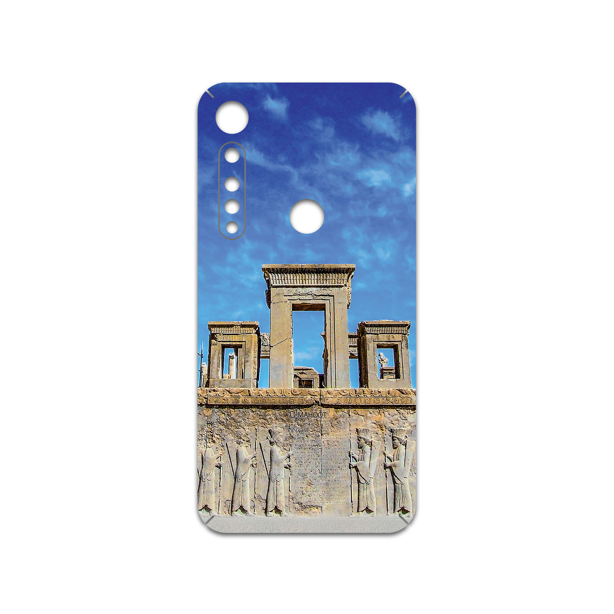 برچسب پوششی ماهوت مدل TAKHT-e-JAMSHID مناسب برای گوشی موبایل موتورولا One Vision Plus