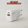 شارژر دیواری لیتو مدل LH-23 18 W به همراه کابل تبدیل لایتنینگ
