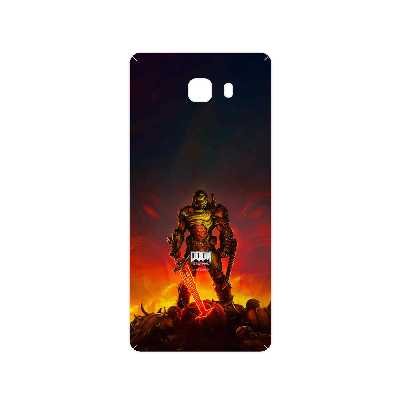 برچسب پوششی ماهوت مدل DOOM Game Series مناسب برای گوشی موبایل سامسونگ Galaxy C9 Pro