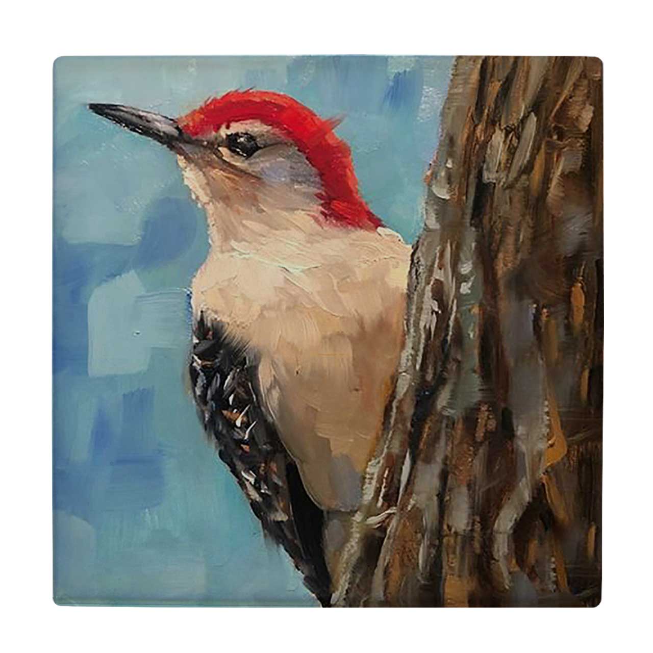  کاشی کارنیلا طرح نقاشی پرنده کد wkk980