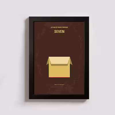 تابلو مدل فیلم هفت seven BL043
