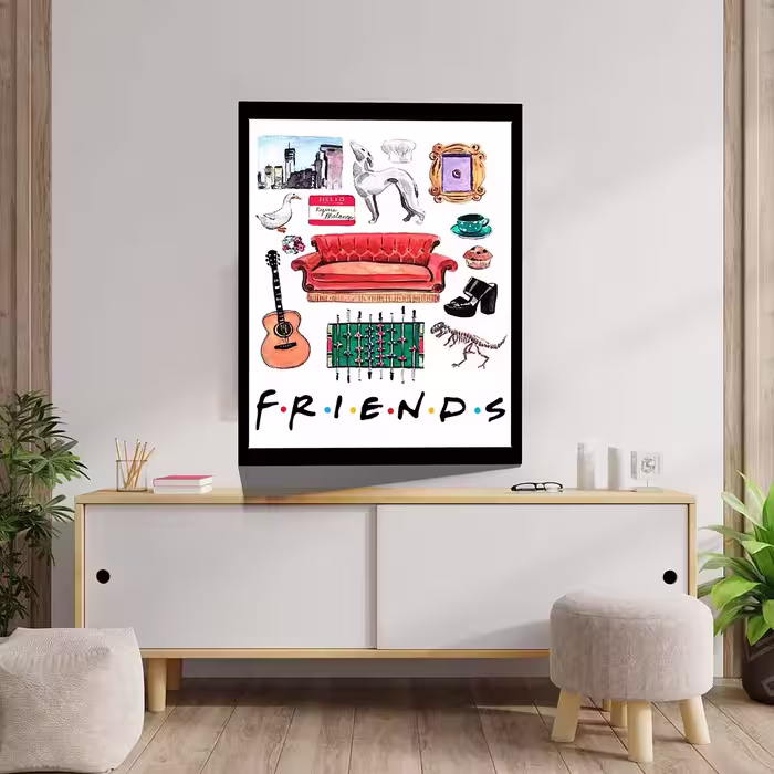تابلو مدل Friends کد F-5017