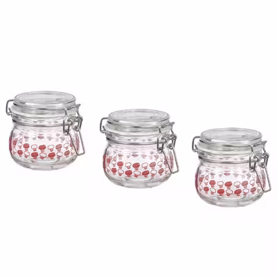 بانکه ایکیا مدل KORKEN طرح MUSHROOMS کد SHR 906 بسته سه عددی