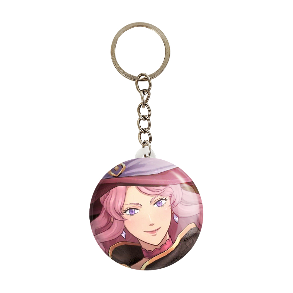 جاکلیدی خندالو مدل ونسا ویچر انیمه بلک کلاور طرح Black Clover کد 11750