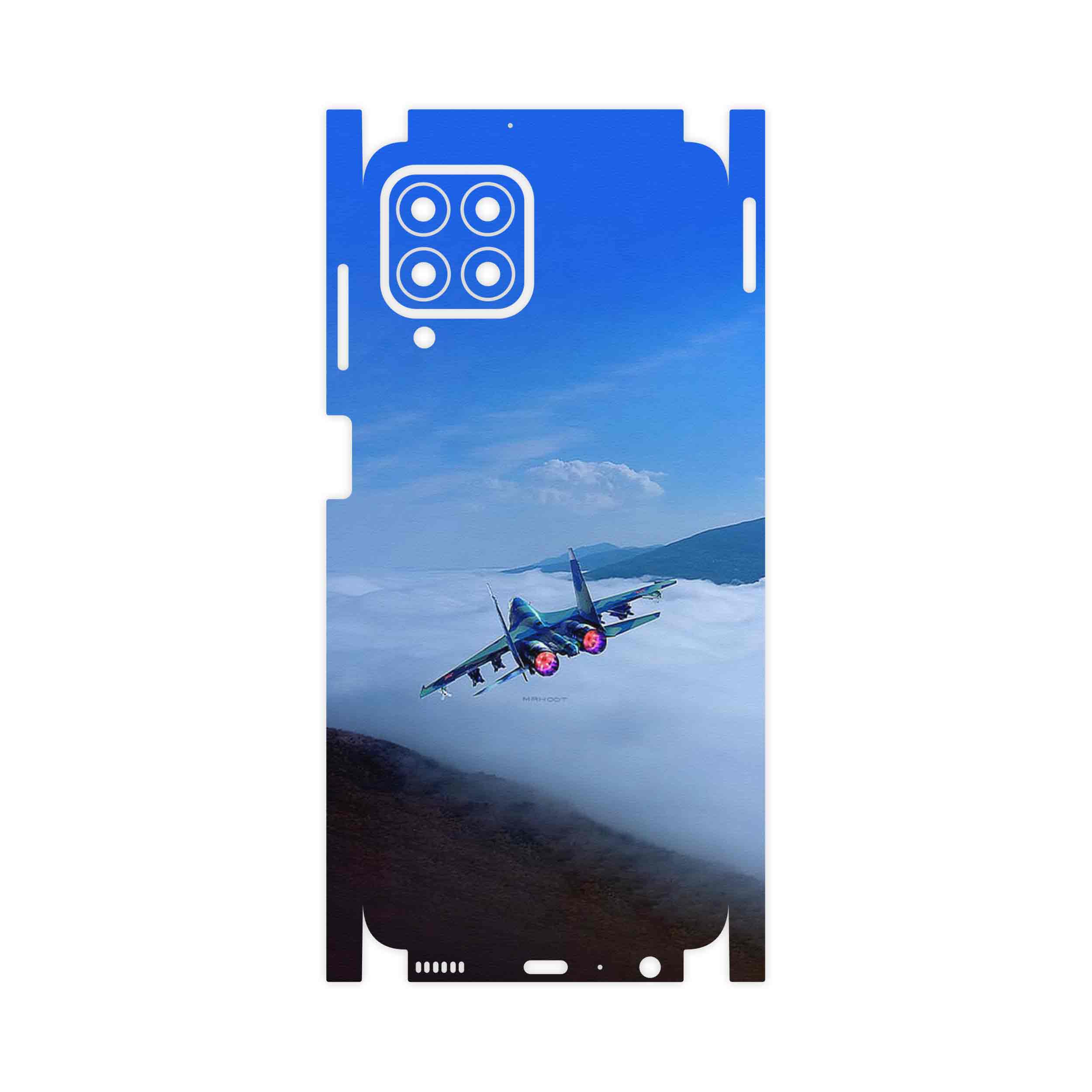 برچسب پوششی ماهوت مدل Fighter plane Su27-FullSkin مناسب برای گوشی موبایل سامسونگ Galaxy M33