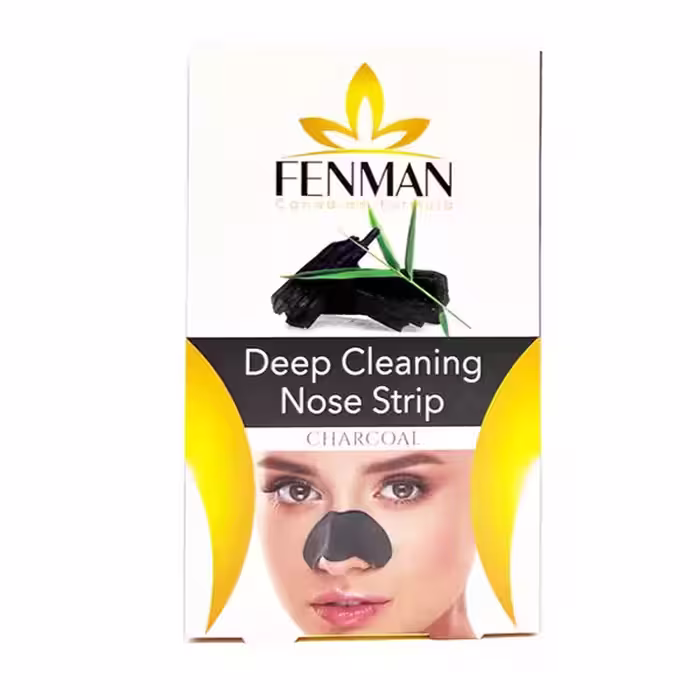 چسب‌ پاک کننده بینی فنمن مدل Charcoal بسته 6 عددی