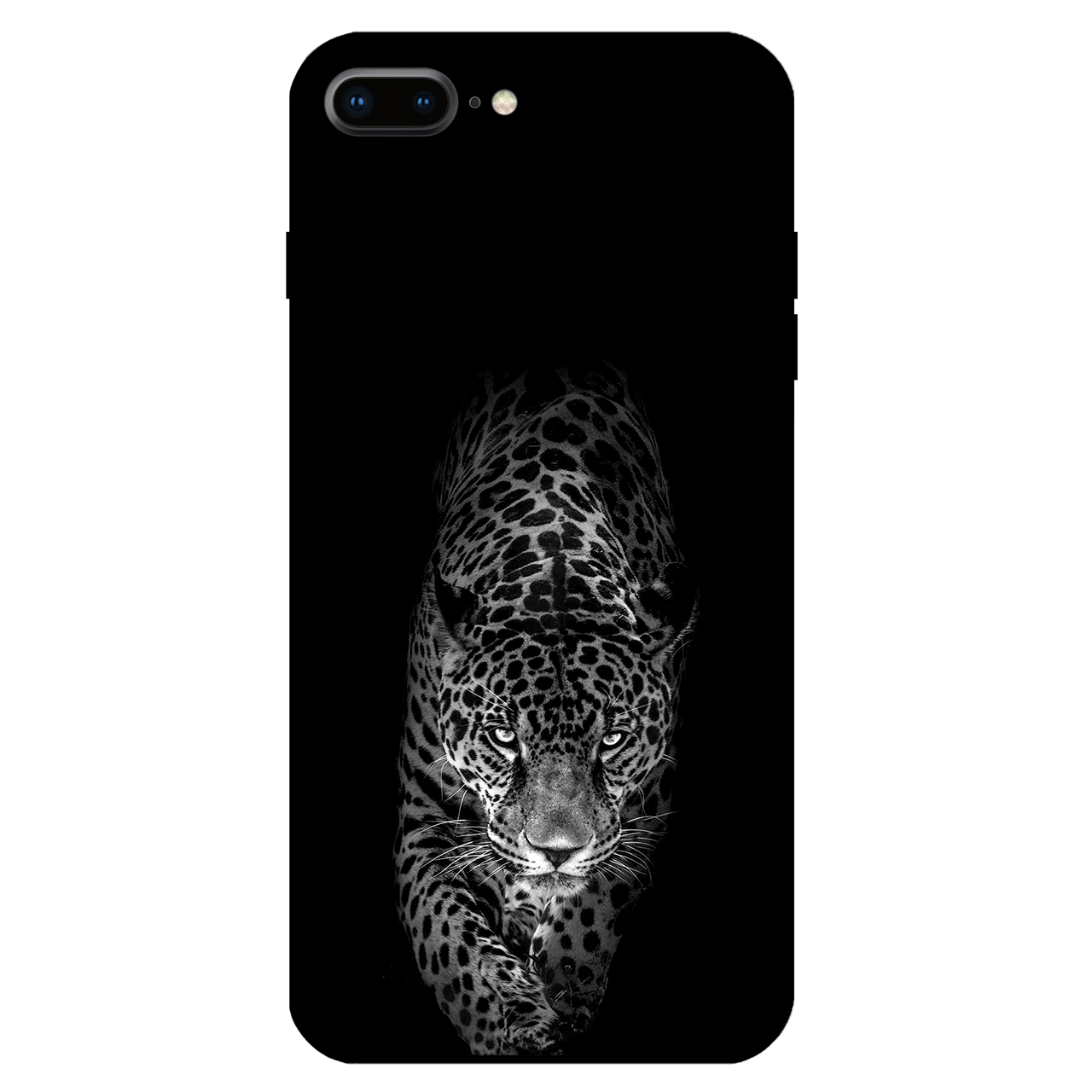 کاور مگافون طرح پلنگ مدل 1879 مناسب برای گوشی موبایل اپل Iphone 8 Plus