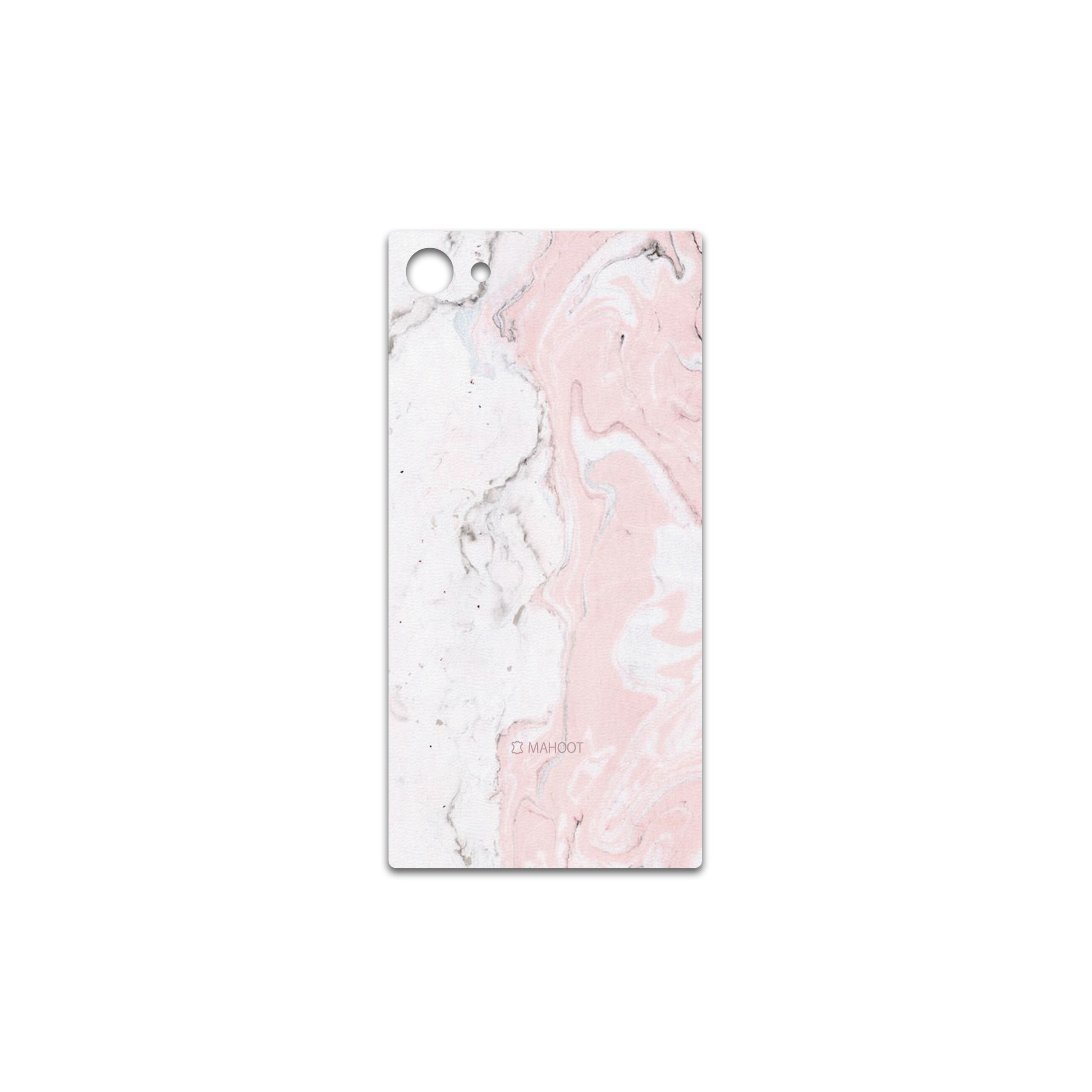 برچسب پوششی ماهوت مدل Blanco-Pink-Marble مناسب برای گوشی موبایل سونی Xperia Z5 Compact