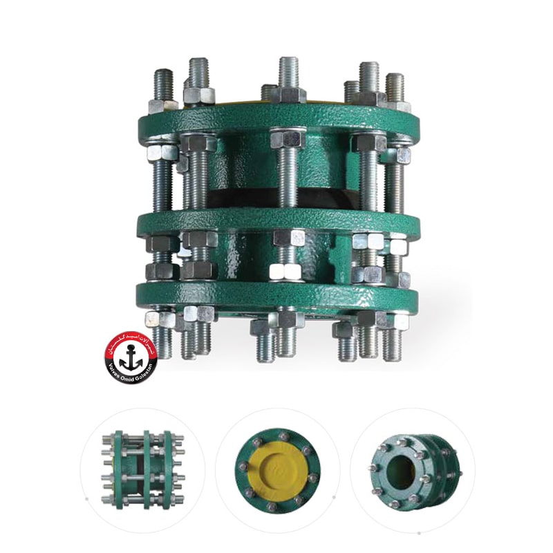 اتصال قابل پیاده شدن PN10/PN16