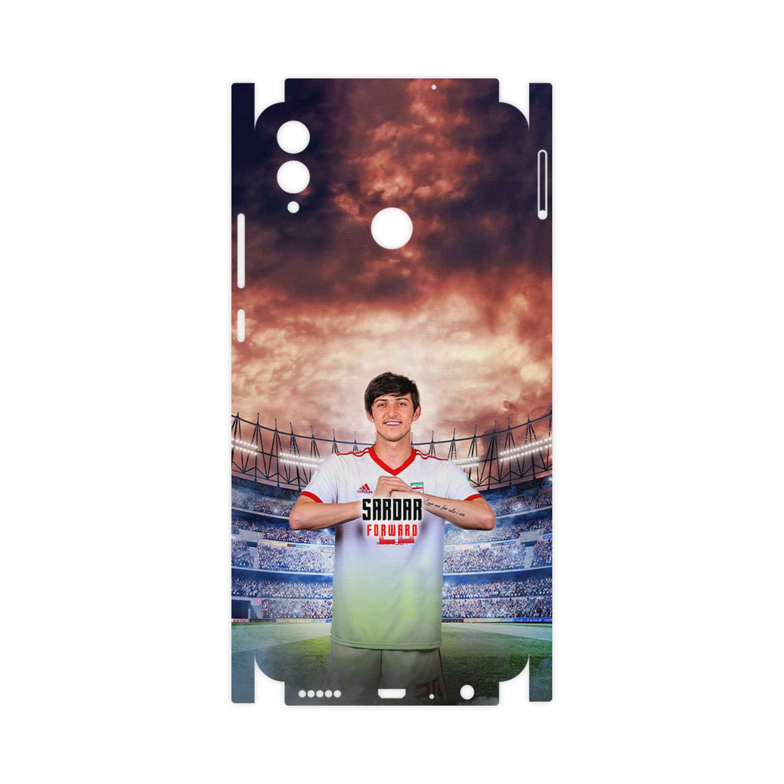 برچسب پوششی ماهوت مدل Sardar Azmoun-FullSkin مناسب برای گوشی موبایل آنر 8X