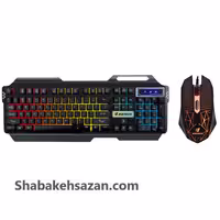 کیبورد و ماوس مخصوص بازی جرتک مدل KM950