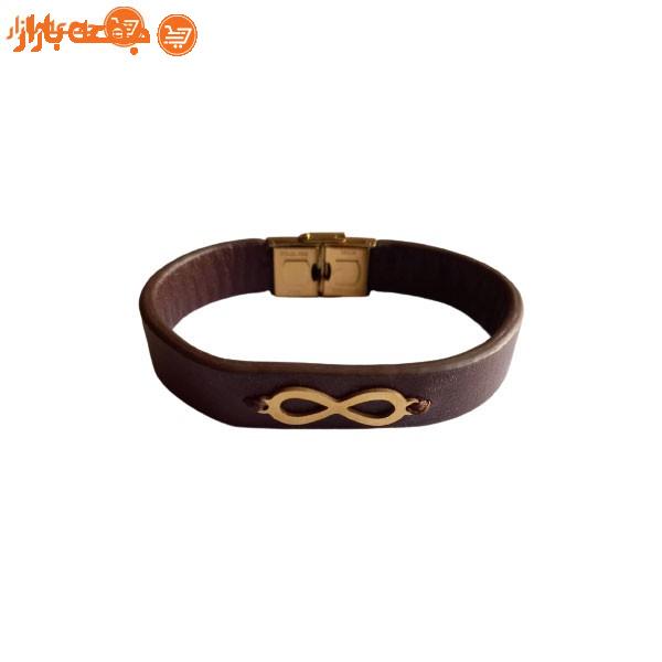 دستبند چرم اسپرت بی نهایت