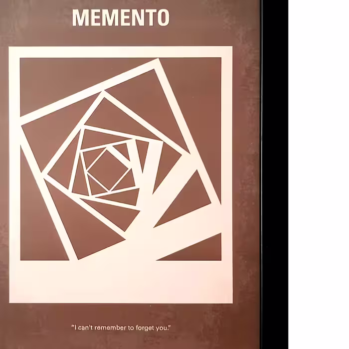 تابلو طرح فیلم Memento