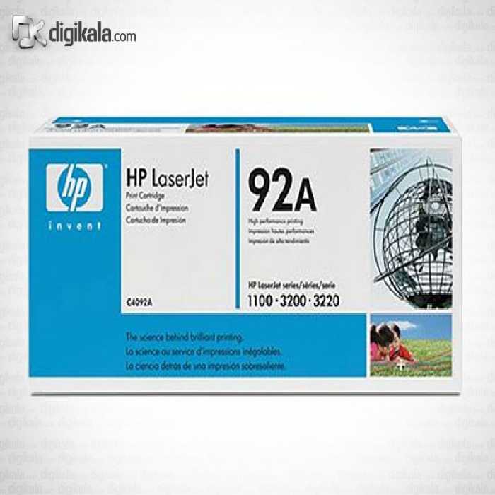 تونر مشکی اچ پی مدل 92A