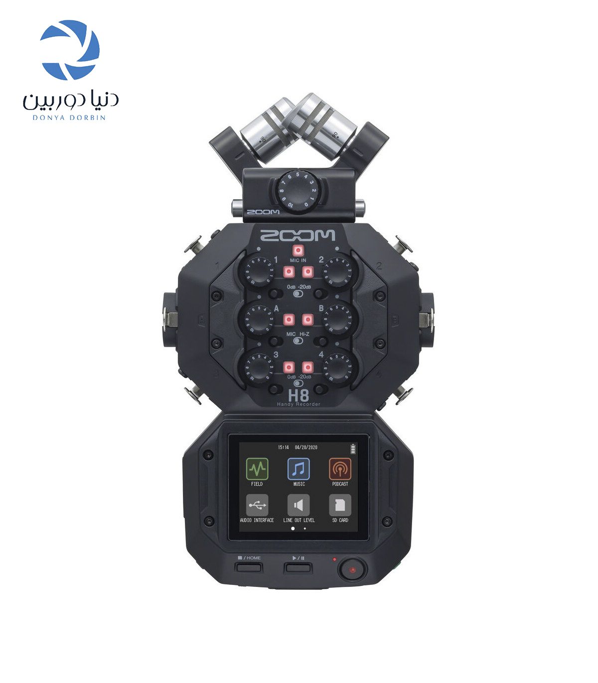 رکوردر زوم مدل Zoom H8