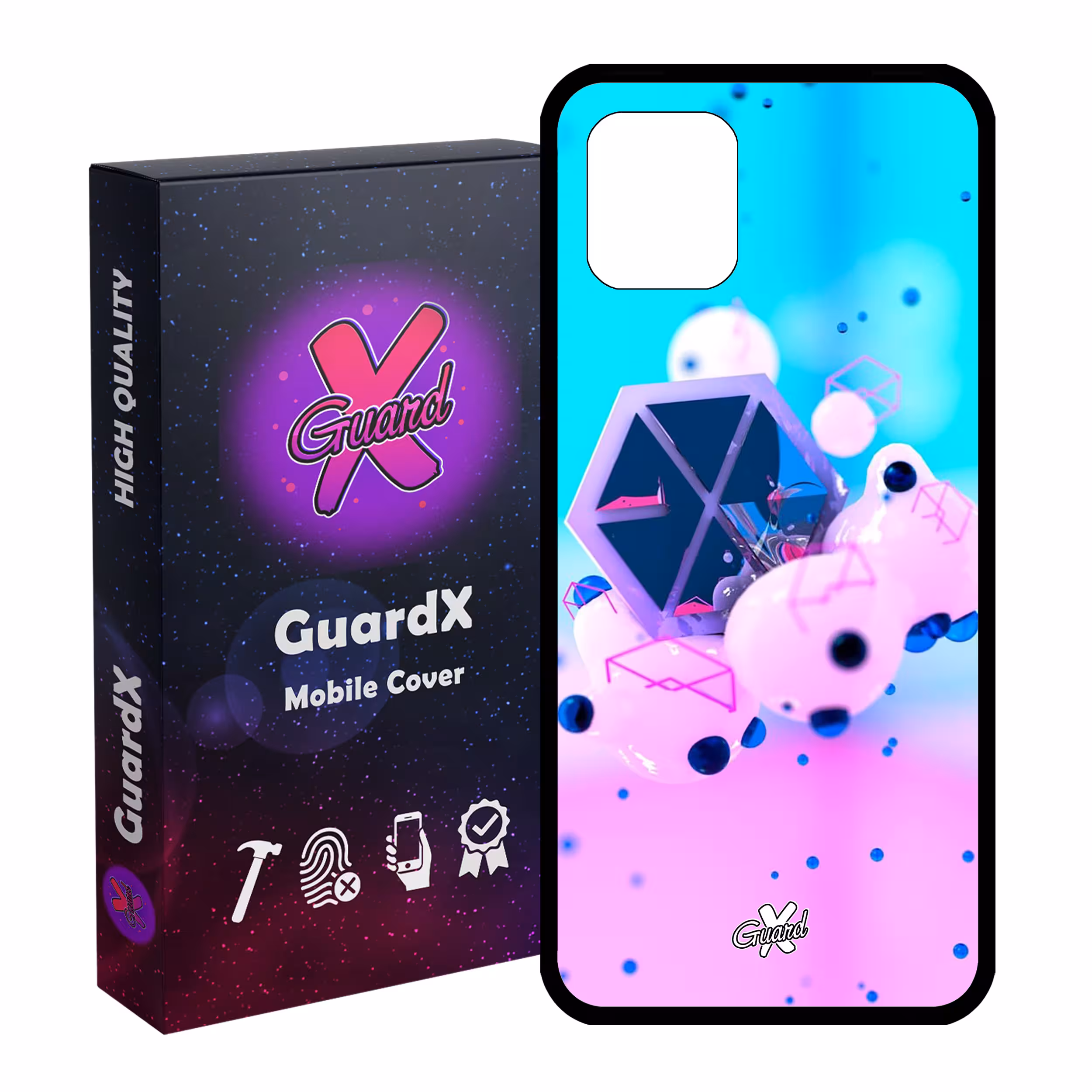 کاور گارد ایکس طرح Exo مدل Glass10023 مناسب برای گوشی موبایل سامسونگ Galaxy Note 10 Lite