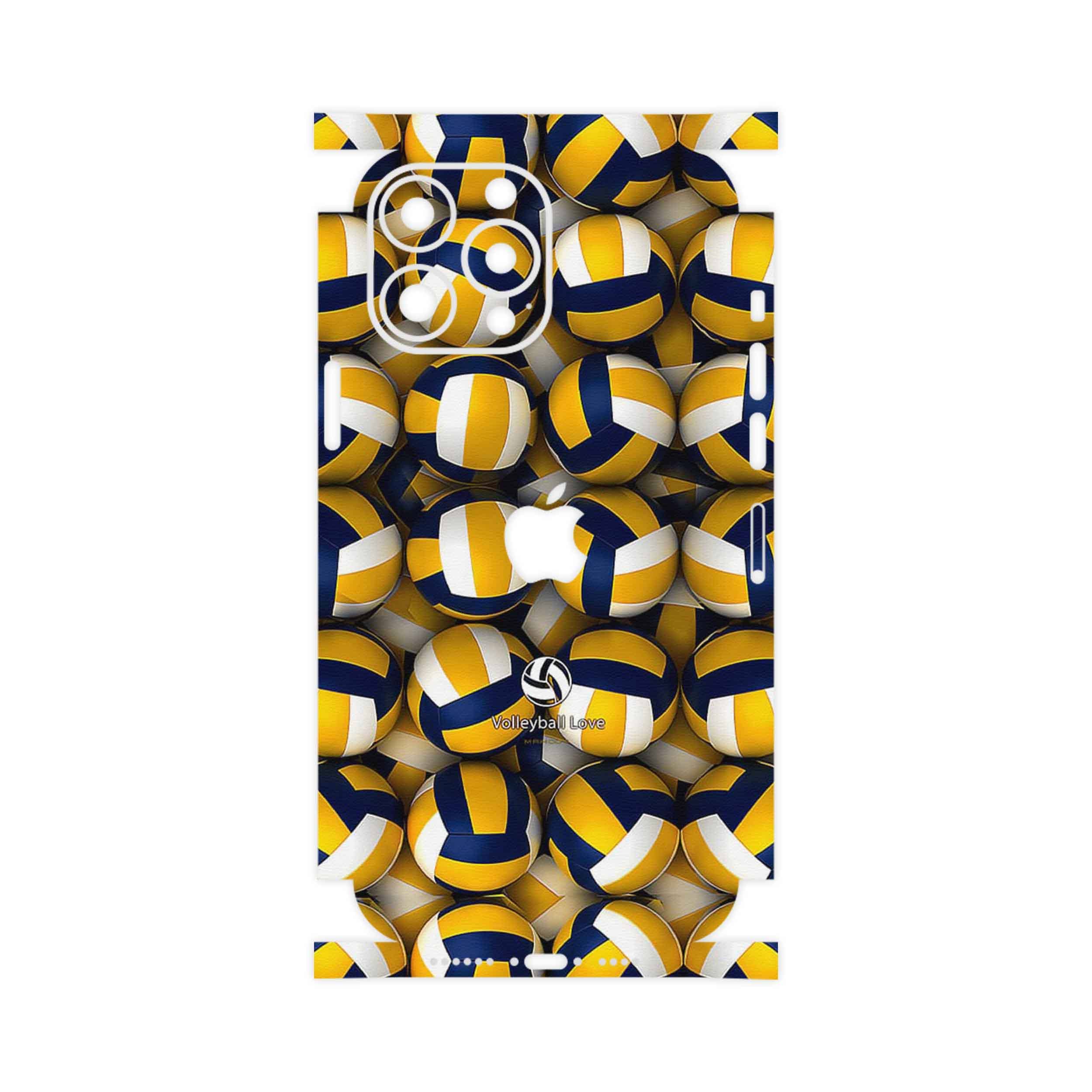 برچسب پوششی ماهوت مدل Volleyball-FullSkin مناسب برای گوشی موبایل اپل iPhone 13 Pro Max