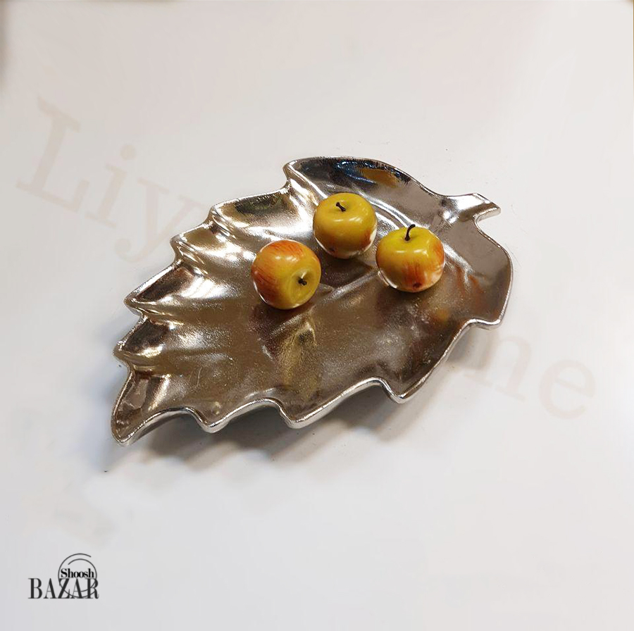 ظرف دکوری طرح برگ 21*32